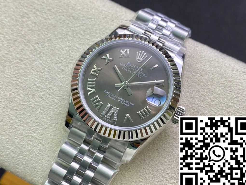 Factory Stainless M278274-0028 Steel EW Datejust 31MM Rolex 0310